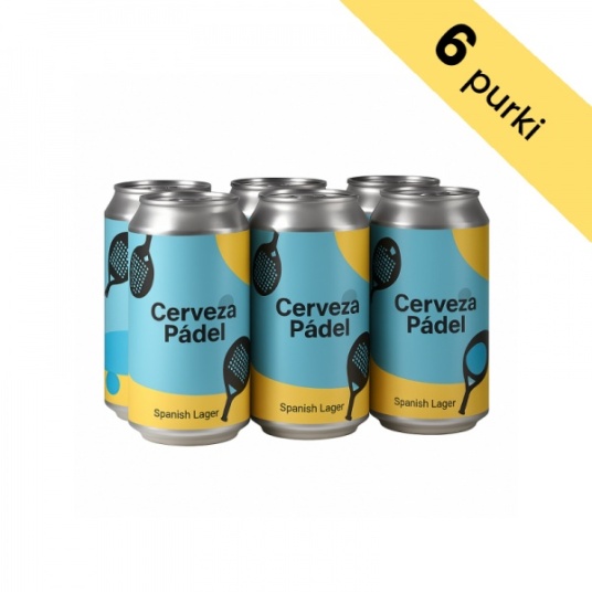 Cerveza Pádel I Hispaaniapärane laagerõlu (6 x 440 ml) 4.5% vol