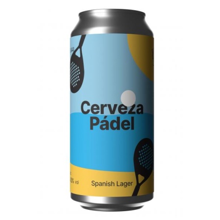 Cerveza Pádel I Hispaaniapärane laagerõlu (440 ml) 4.5% vol