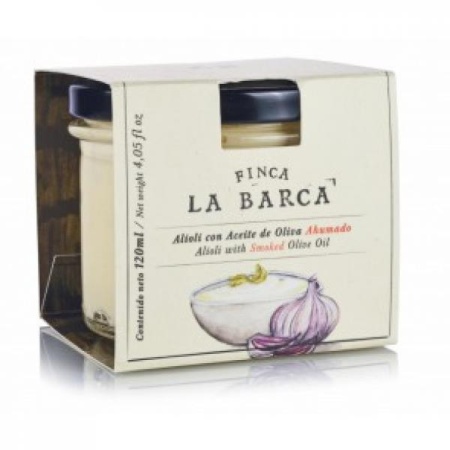 Suitsutatud küüslaugumajonees alioli (120 ml) SMOKED ALIOLI (Finca La Barca) 