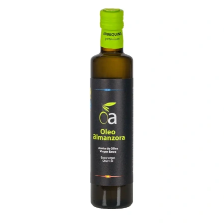 Väärisoliiviõli Dórica Arbequina (500 ml) BOTELLA DORICA AOVE ARBEQUINA, OLEO ALMANZORA