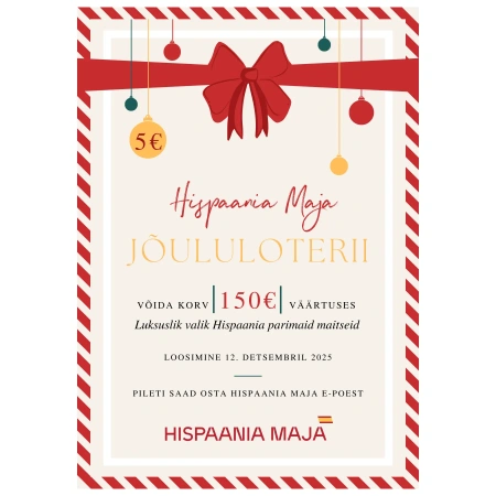 Jõululoterii | Võida jõulukorv väärtuses 150 €