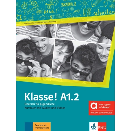 Klasse! A1.2 Deutsch für Jugendliche, Kursbuch - hybrid