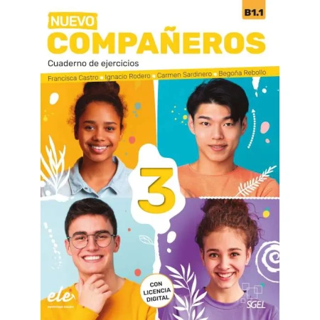 Nuevo Compañeros 3 - Cuaderno de ejercicios | Hispaania keele töövihik B1 tasemele