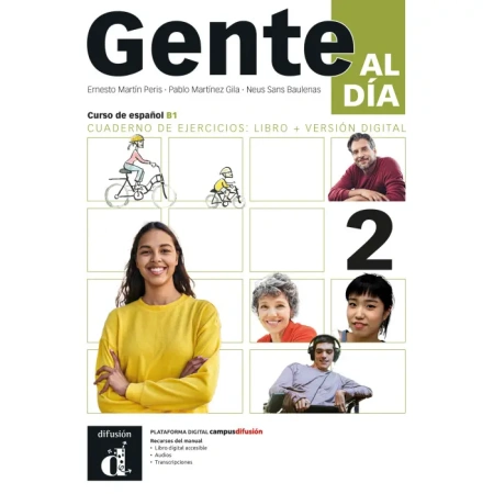 Gente al día 2. Cuaderno de ejercicios: libro + versión digital I Hispaania keele töövihik B1 tasemele