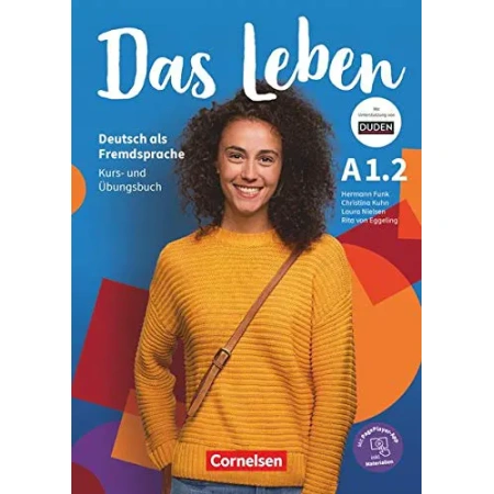 Das Leben A1.2 Kurs- und Übungsbuch I Saksa keele õpik ja töövihik A1.2 tasemele