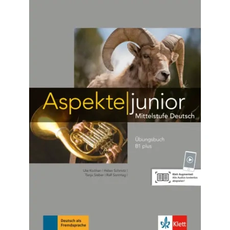 Aspekte junior Arbeitsbuch B1+ mit Audio