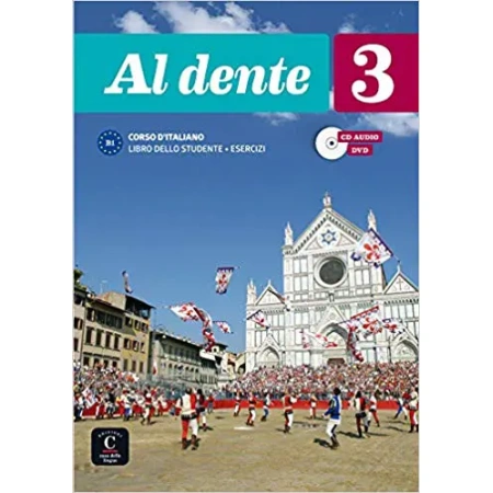 Al dente 3 Libro dello studente + esercizi + CD+ DVD
