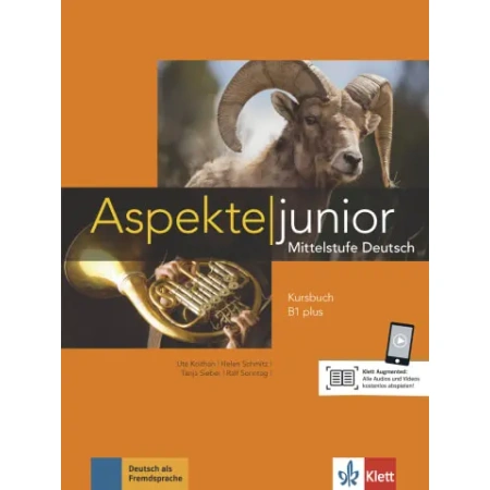 Aspekte junior Kursbuch B1 plus