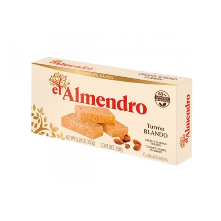 Pehme turron mandlitega (150 g) EL ALMENDRO