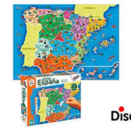 Puzzle Provincias y autonomias de ESPAÑA