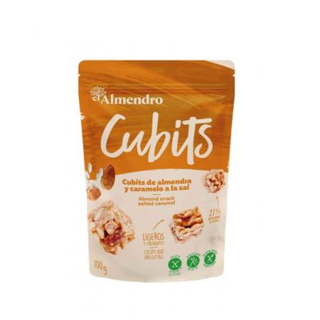 TURRON ampsud mandlite ja karamelliga (100 g) CUBITS DE ALMENDRA Y CARAMELO