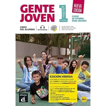 Gente joven 1 Nueva edición - Edición híbrida - Libro del alumno