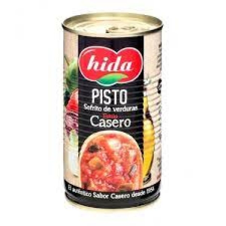 Praetud köögiviljad tomatikastmes (340 g) "PISTO"  (Hida)