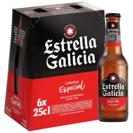 Estrella Galicia Especial (6 tk x 33 cl) alc 5.5% vol
