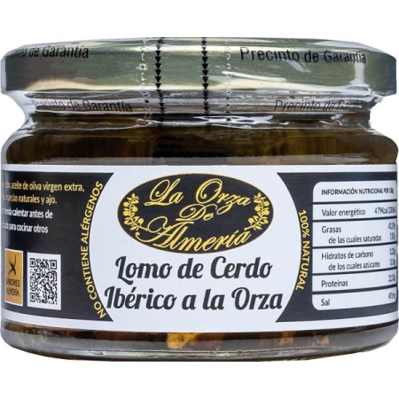 Traditsiooniline Ibeeria sea välisfilee (250 g) LOMO DE CERDO IBERICO A LA ORZA