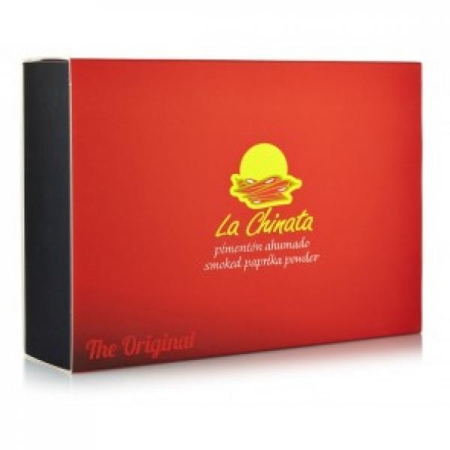 Suitsupaprika pulber "Magus & tuline" gluteenivaba SMOKED PAPRIKA POWDER "SWEET&HOT" BOX EN (2x70 g) GLUTEEN FREE (La Chinata)
