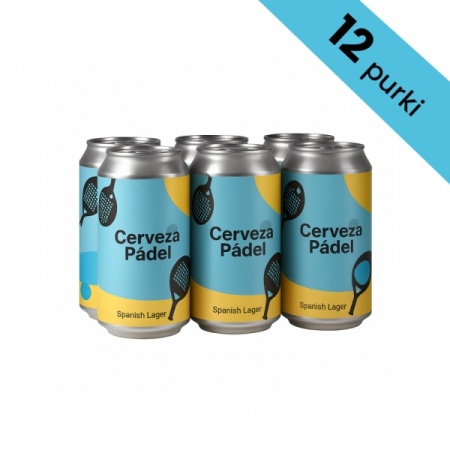 Cerveza Pádel I Hispaaniapärane laagerõlu (12 x 440 ml) 4.5% vol