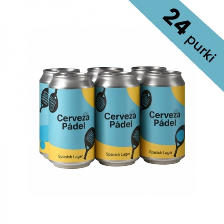 Cerveza Pádel I Hispaaniapärane laagerõlu (24 x 440 ml = kast) 4.5% vol