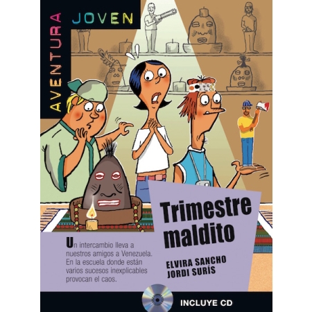 Aventura Joven, Trimestre maldito + CD (autor Elvira Sancho, Jordi  Suris)