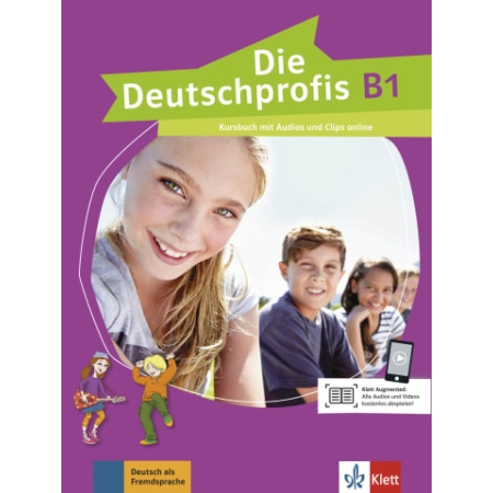 Die Deutschprofis B1, Kursbuch + Audios und Clips online