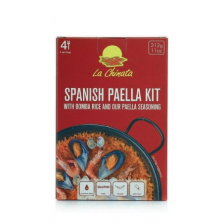 Paella komplekt riisi ja maitseainetega neljale (312 g) LA CHINATA